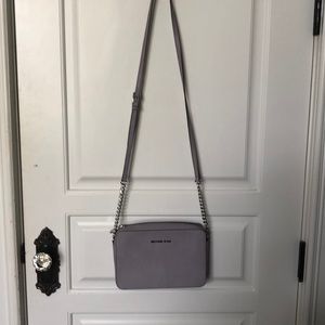 Pale Blue MK Crossbody